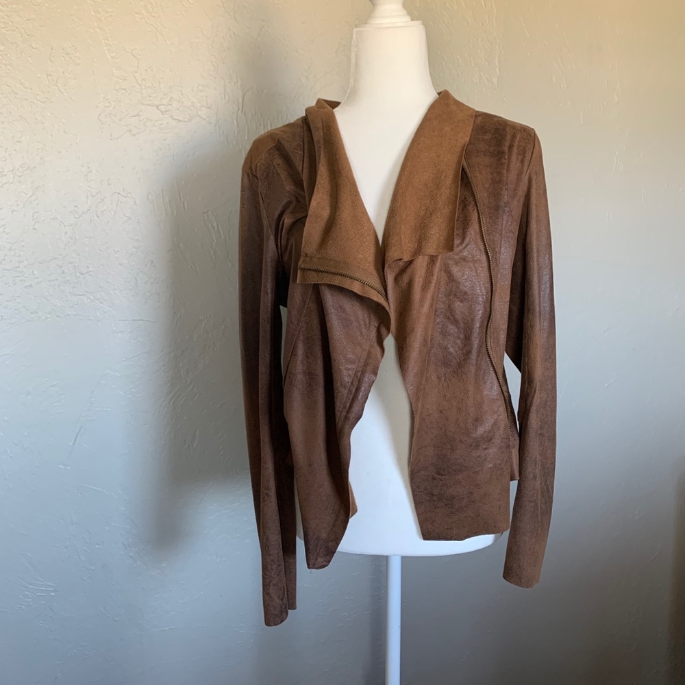 Vegan Leather Jacket